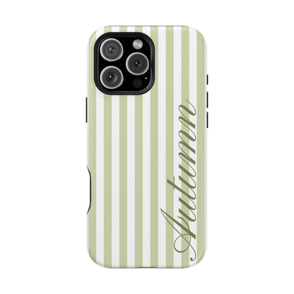 Personalized Green Beau iPhone Case