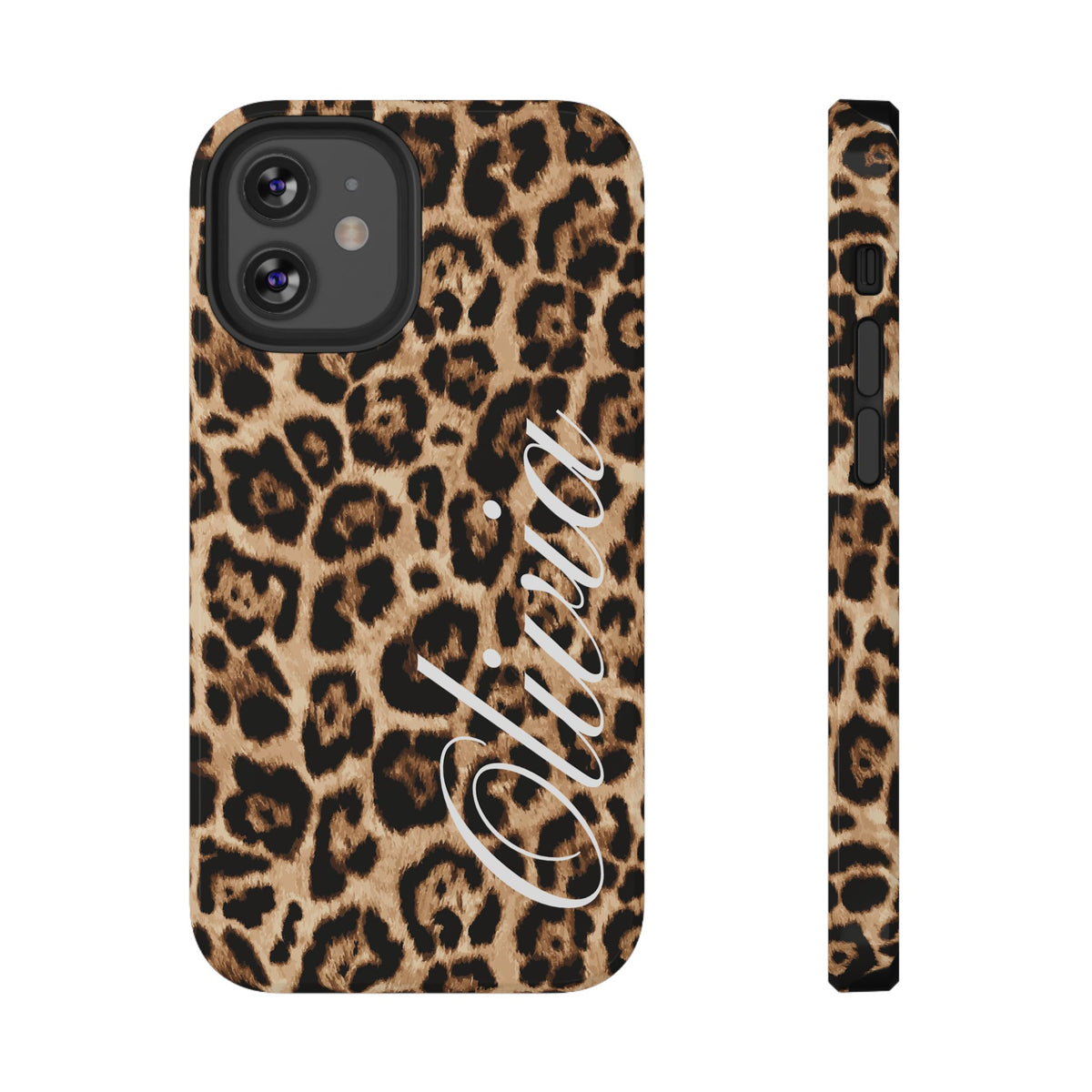 Custom Classic Leopard iPhone Case