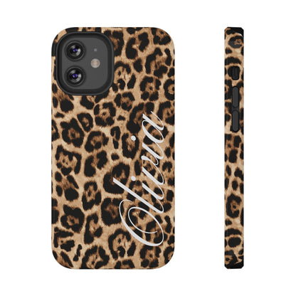 Custom Classic Leopard iPhone Case