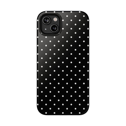 White Mini Dots iPhone Case