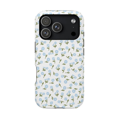 Blue Bloom iPhone Case