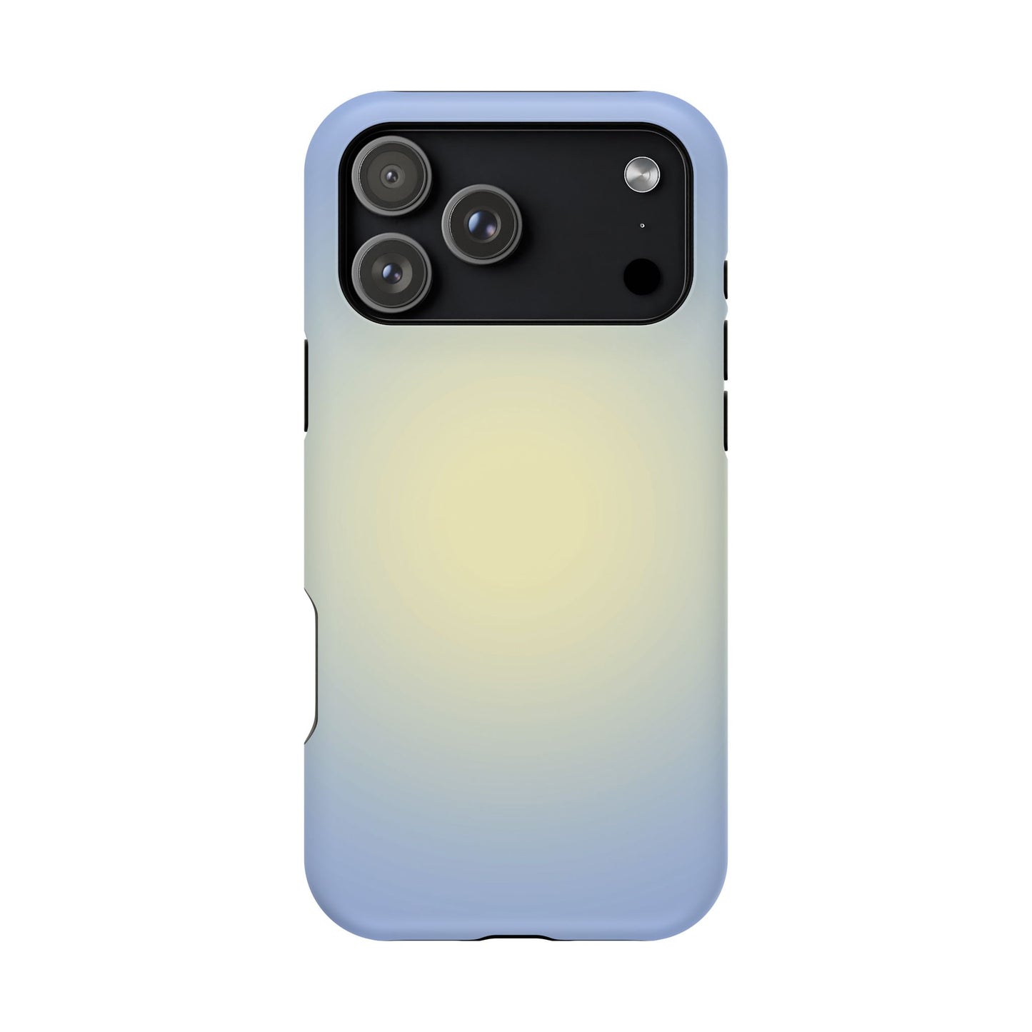 Blue & Yellow Aura iPhone Case