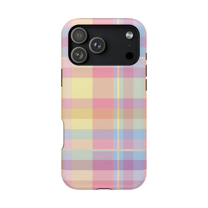 Sorbet Plaid iPhone Case