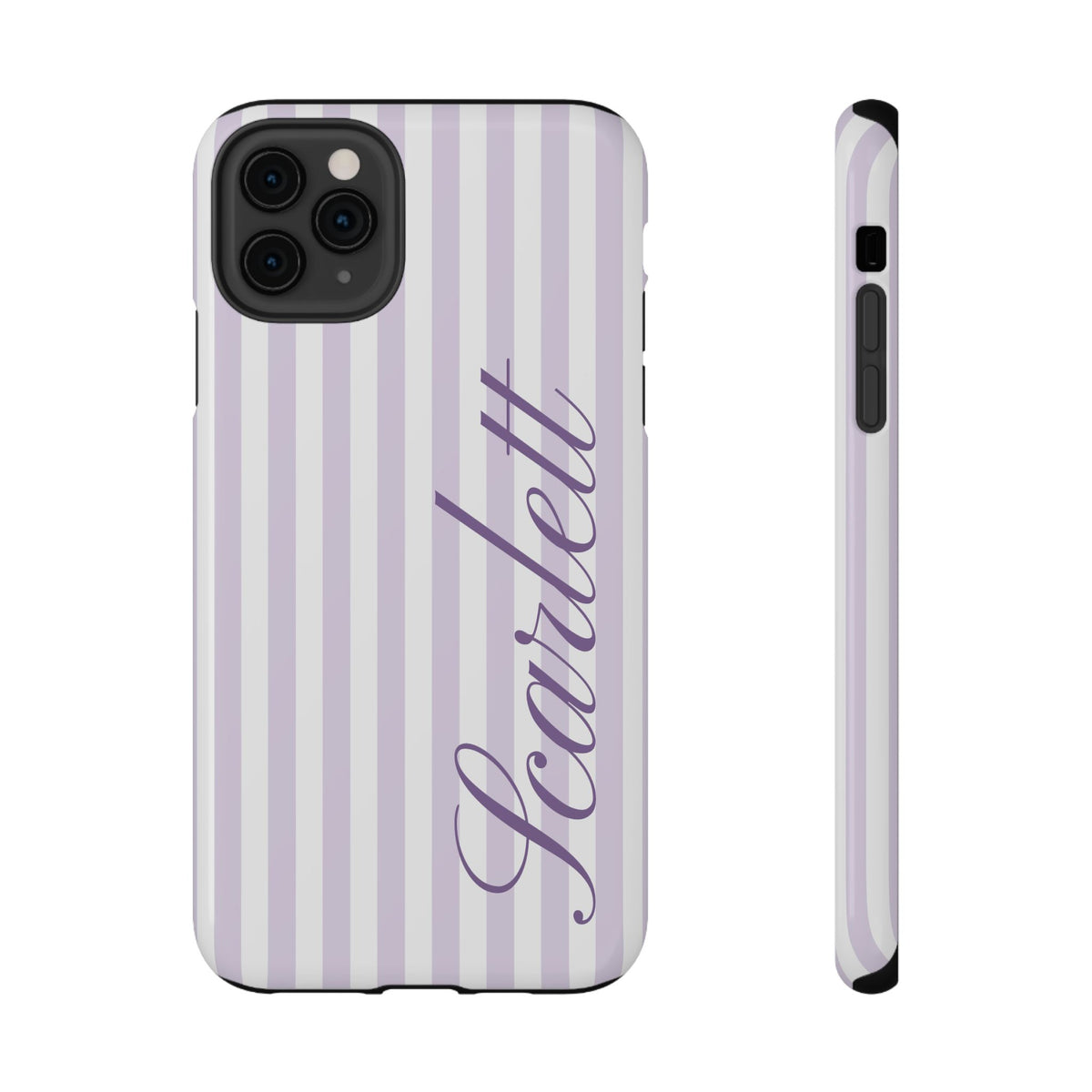 Personalized Lilac Beau iPhone Case
