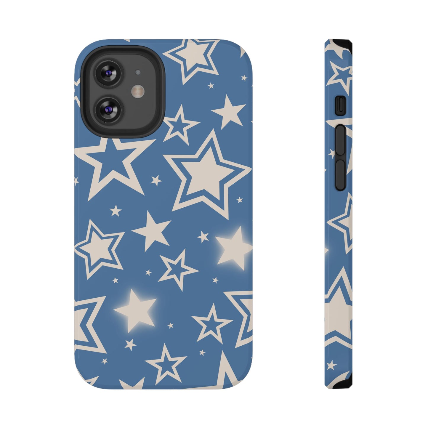 Blue Stardust iPhone Case
