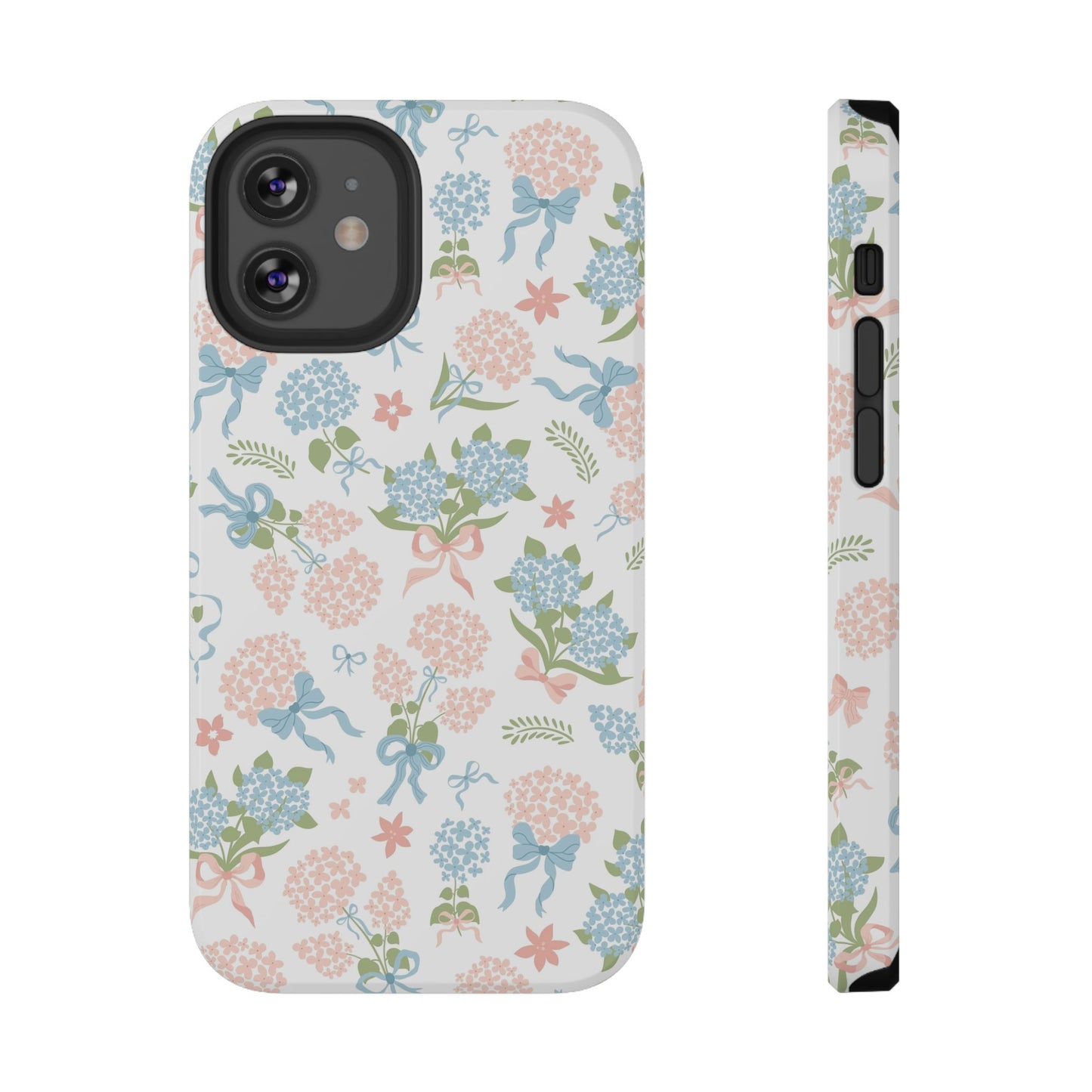 Hydrangea Bows iPhone Case