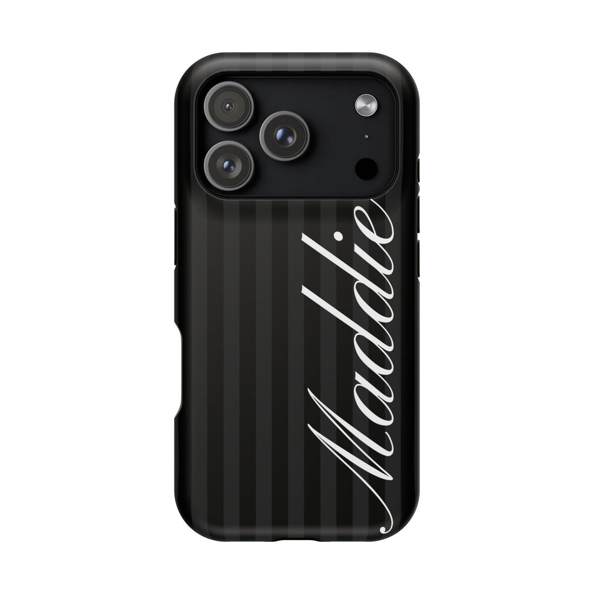 Custom Black Stripes iPhone Case