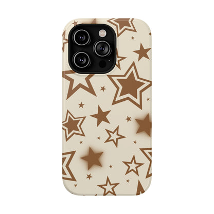 Brown Stardust iPhone Case