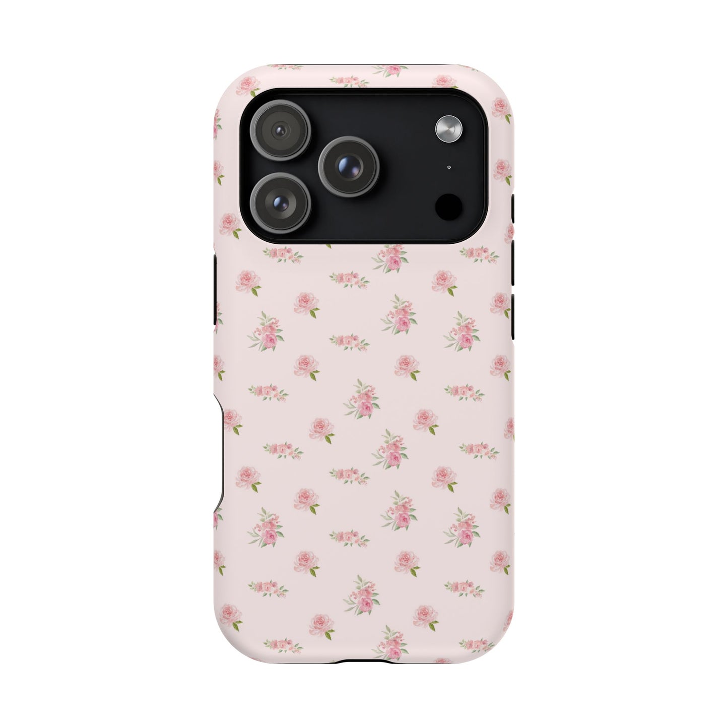 Pink Vintage Roses iPhone Case