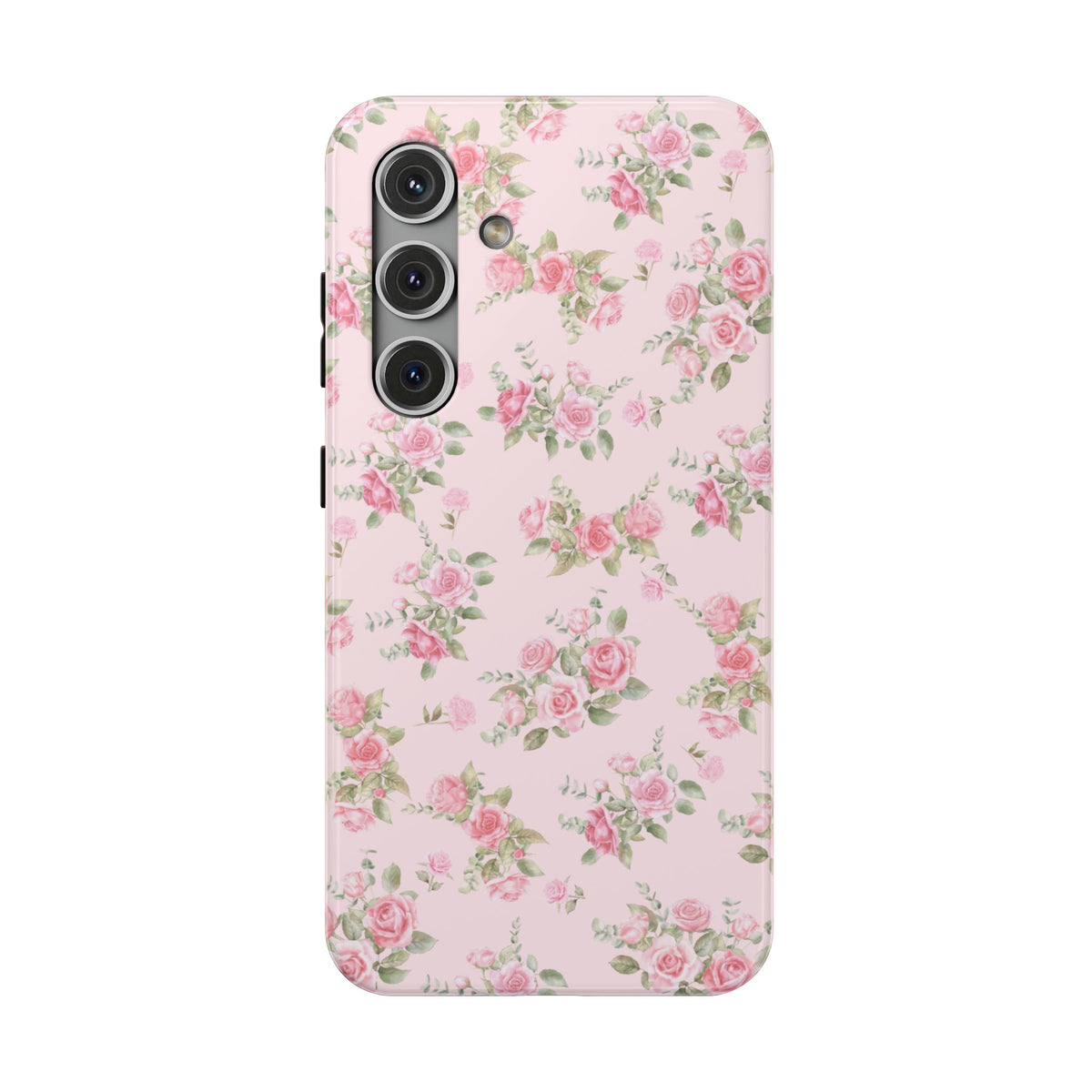 Pink Vintage Roses Samsung Case