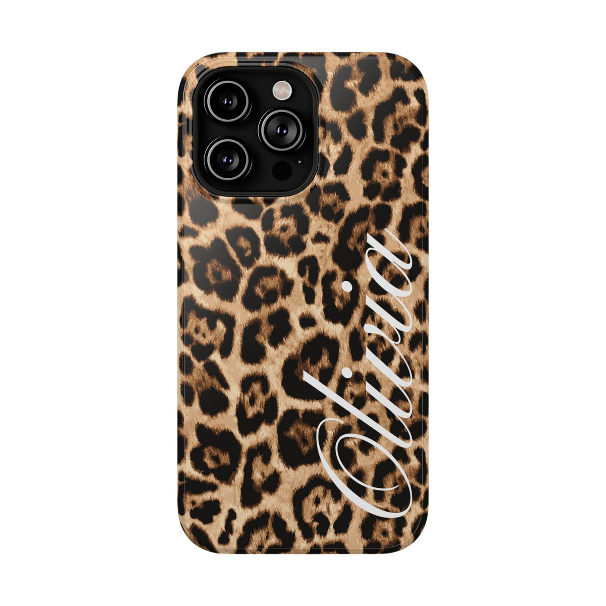 Custom Classic Leopard iPhone Case