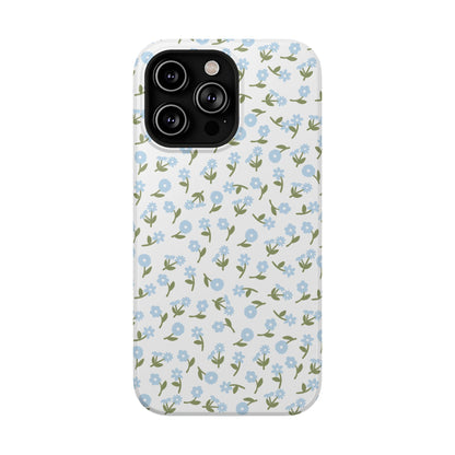 Blue Bloom iPhone Case