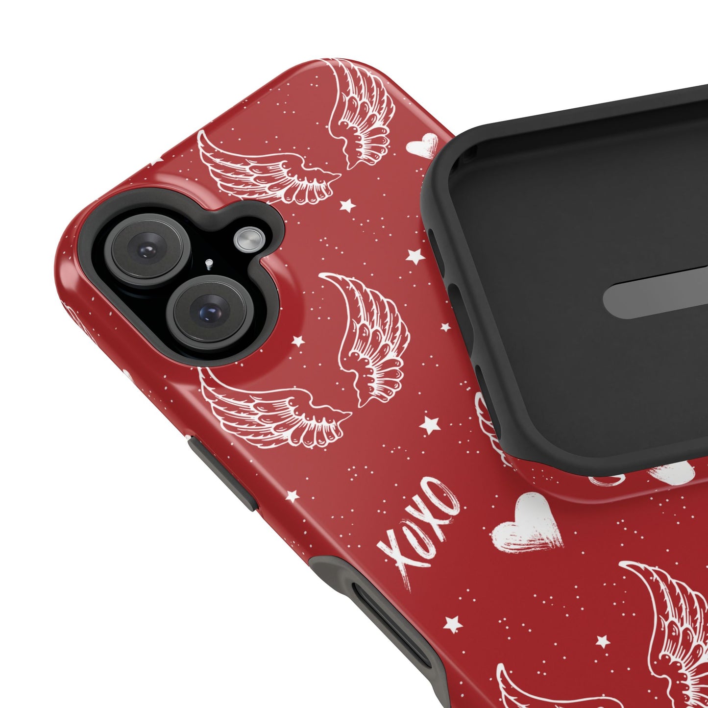 Y2K Red Angels iPhone Case