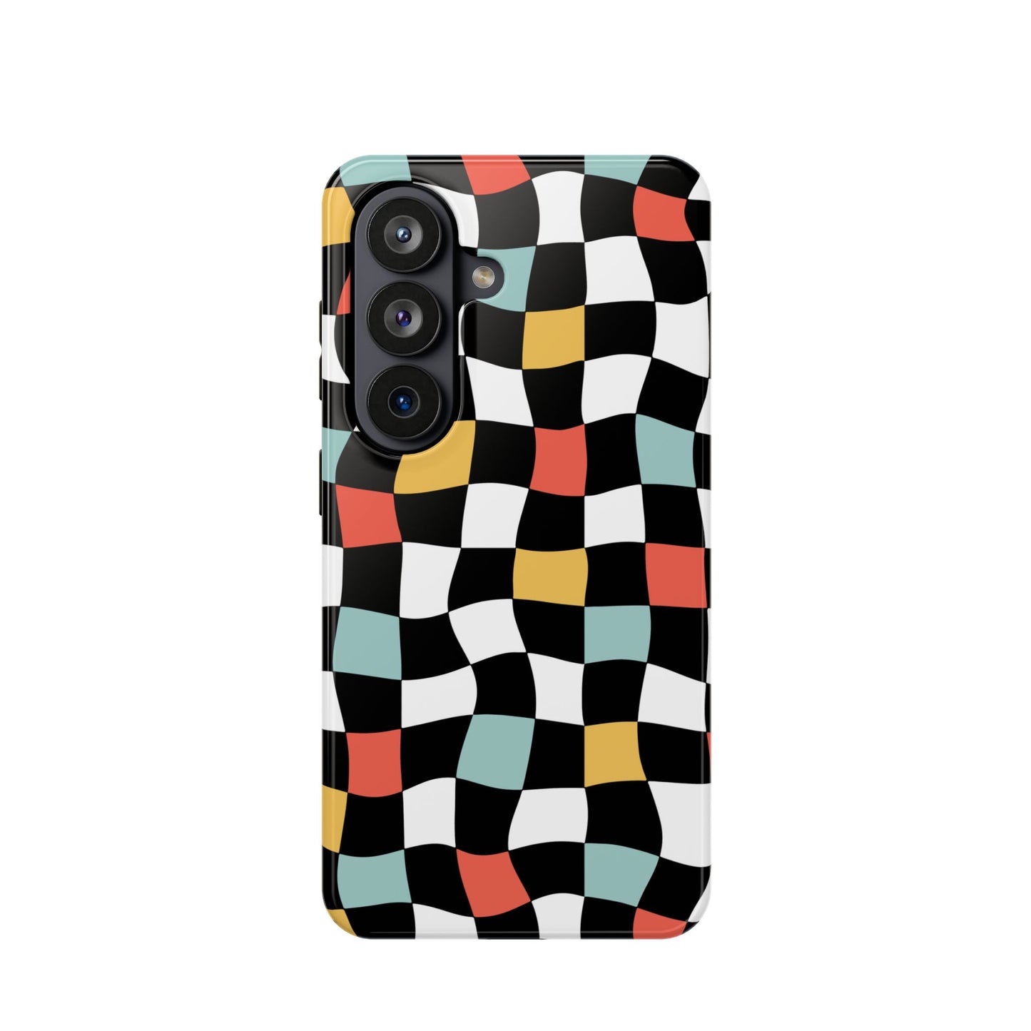 Retro Check Samsung Case