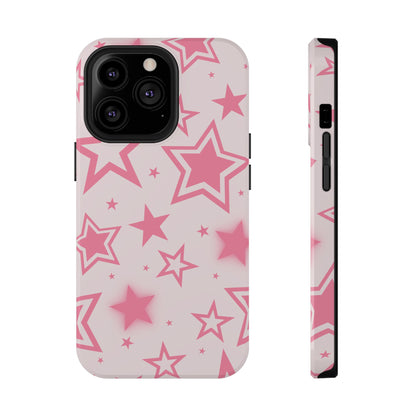 Hot Pink Stardust iPhone Case