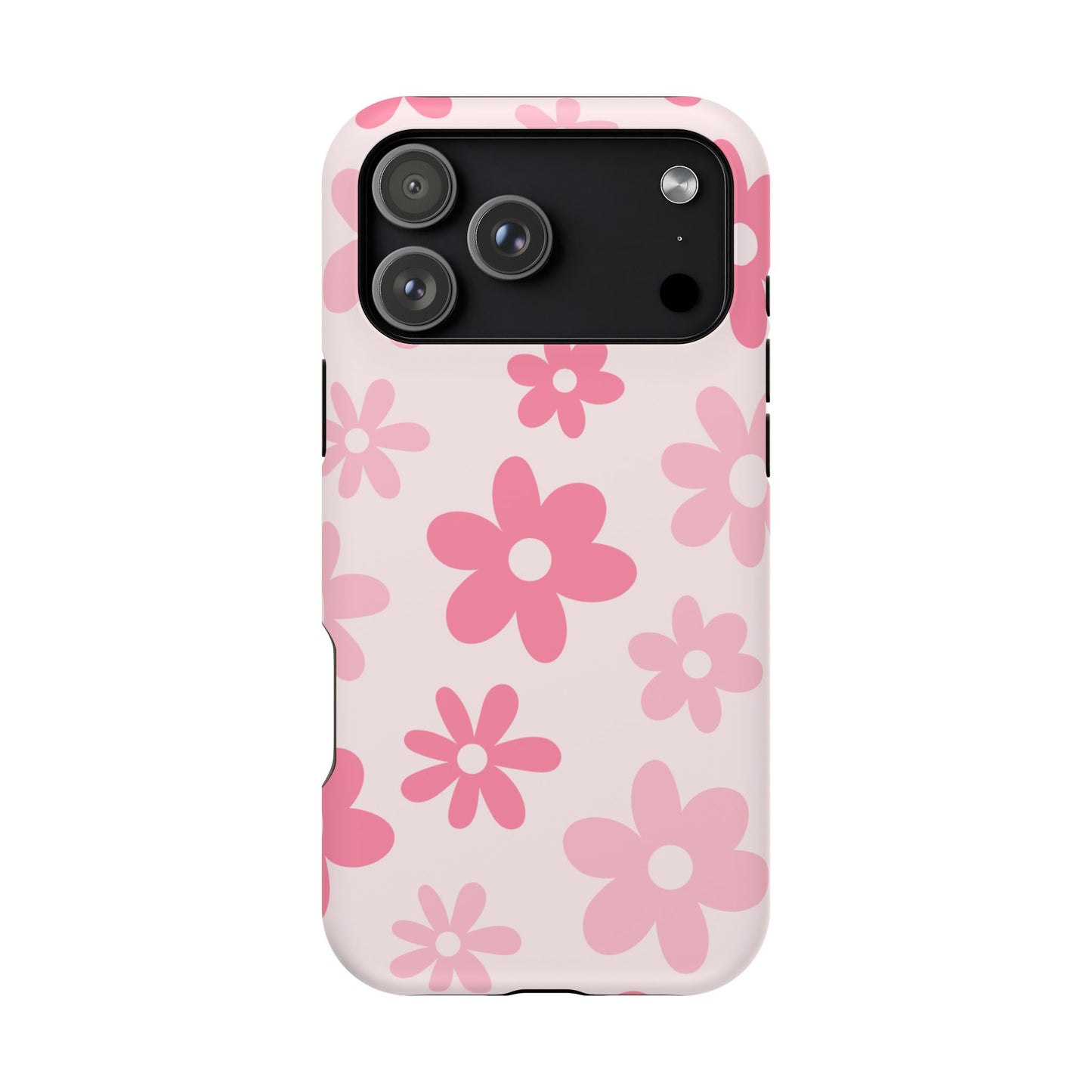Pink Flower Power iPhone Case