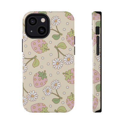 Strawberry Cream iPhone Case
