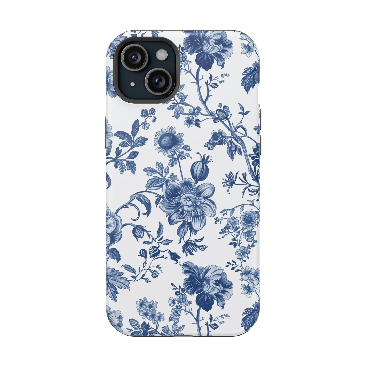 French Navy Toile iPhone Case