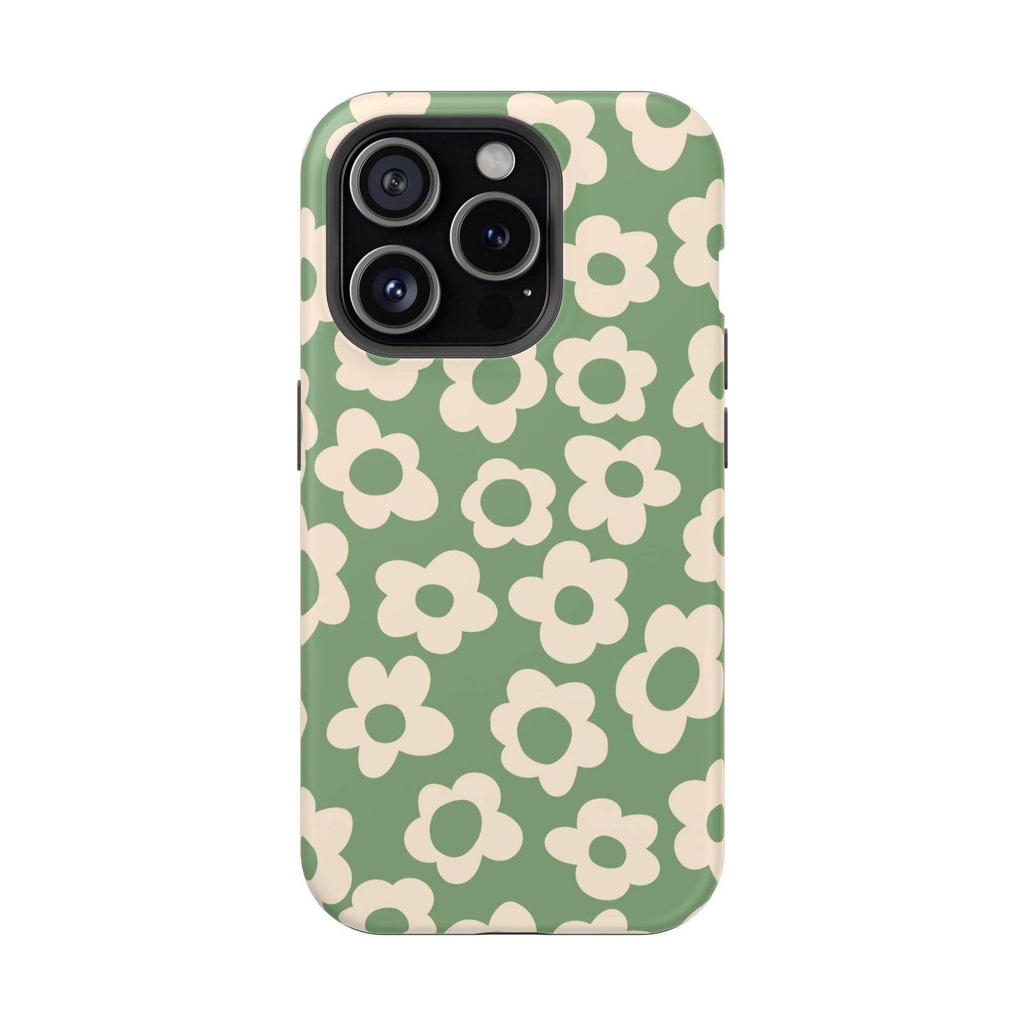 Green Las Flores iPhone Case