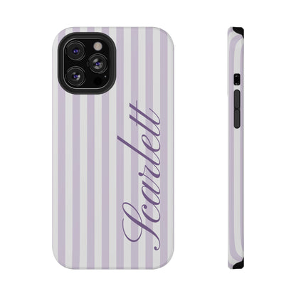Personalized Lilac Beau iPhone Case