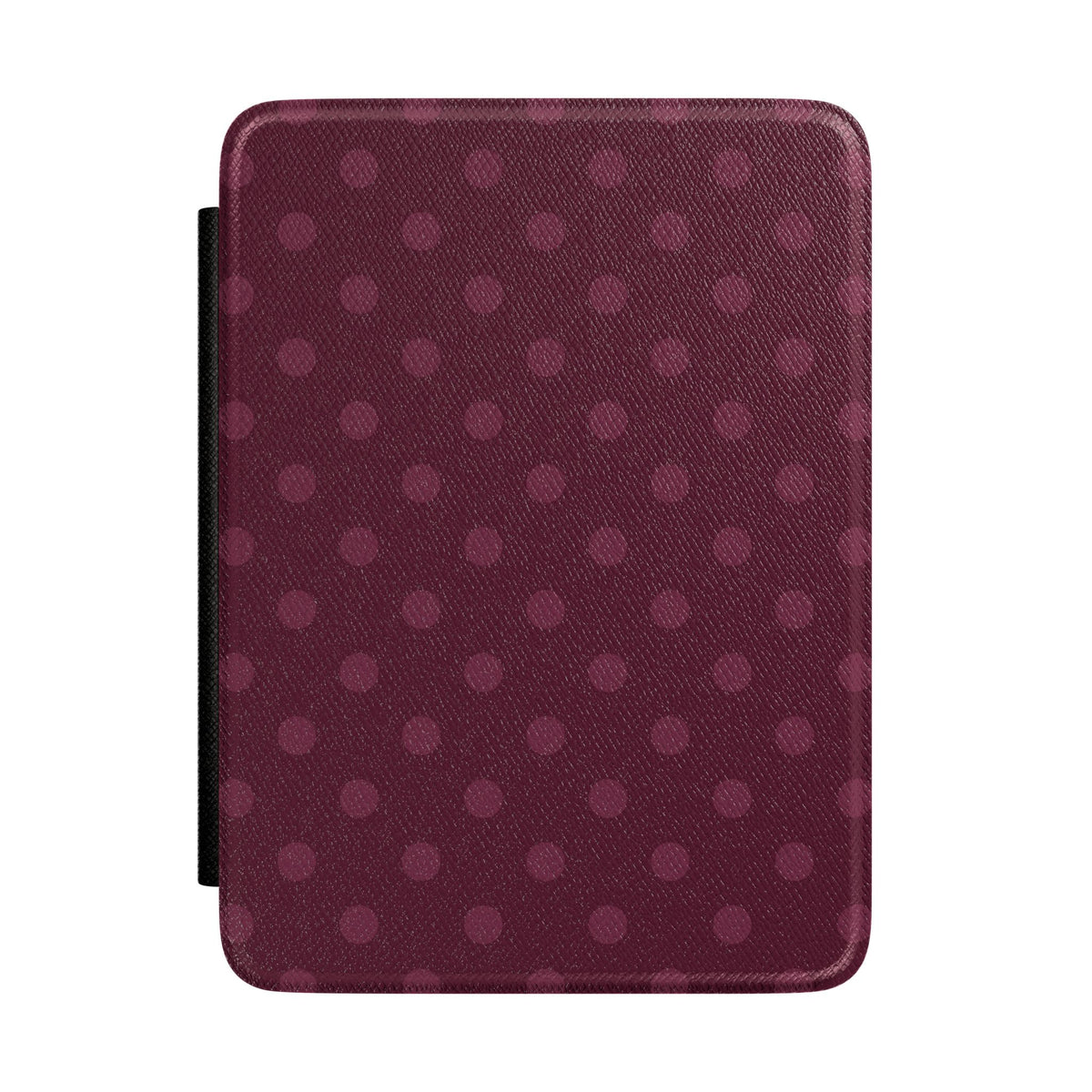 Plum Polka Dots Kindle Case
