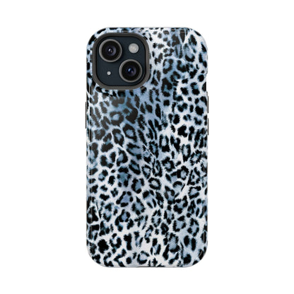 Sapphire Leopard iPhone Case