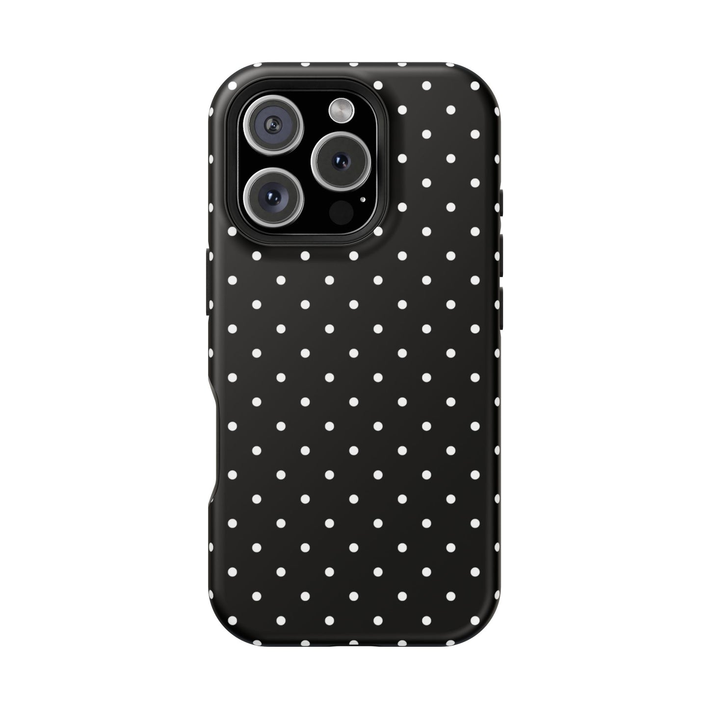 White Mini Dots iPhone Case