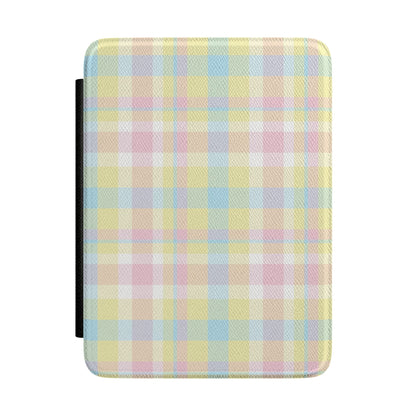 Buttercream Plaid Kindle Case