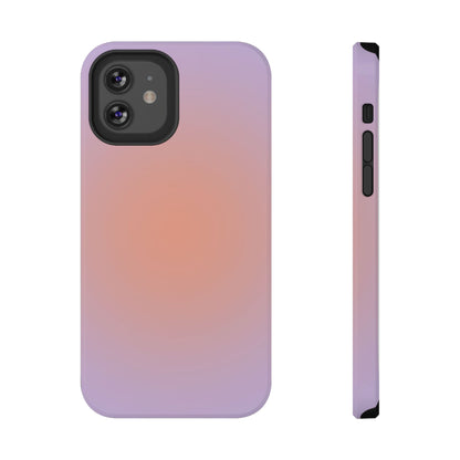 Orange & Purple Aura iPhone Case