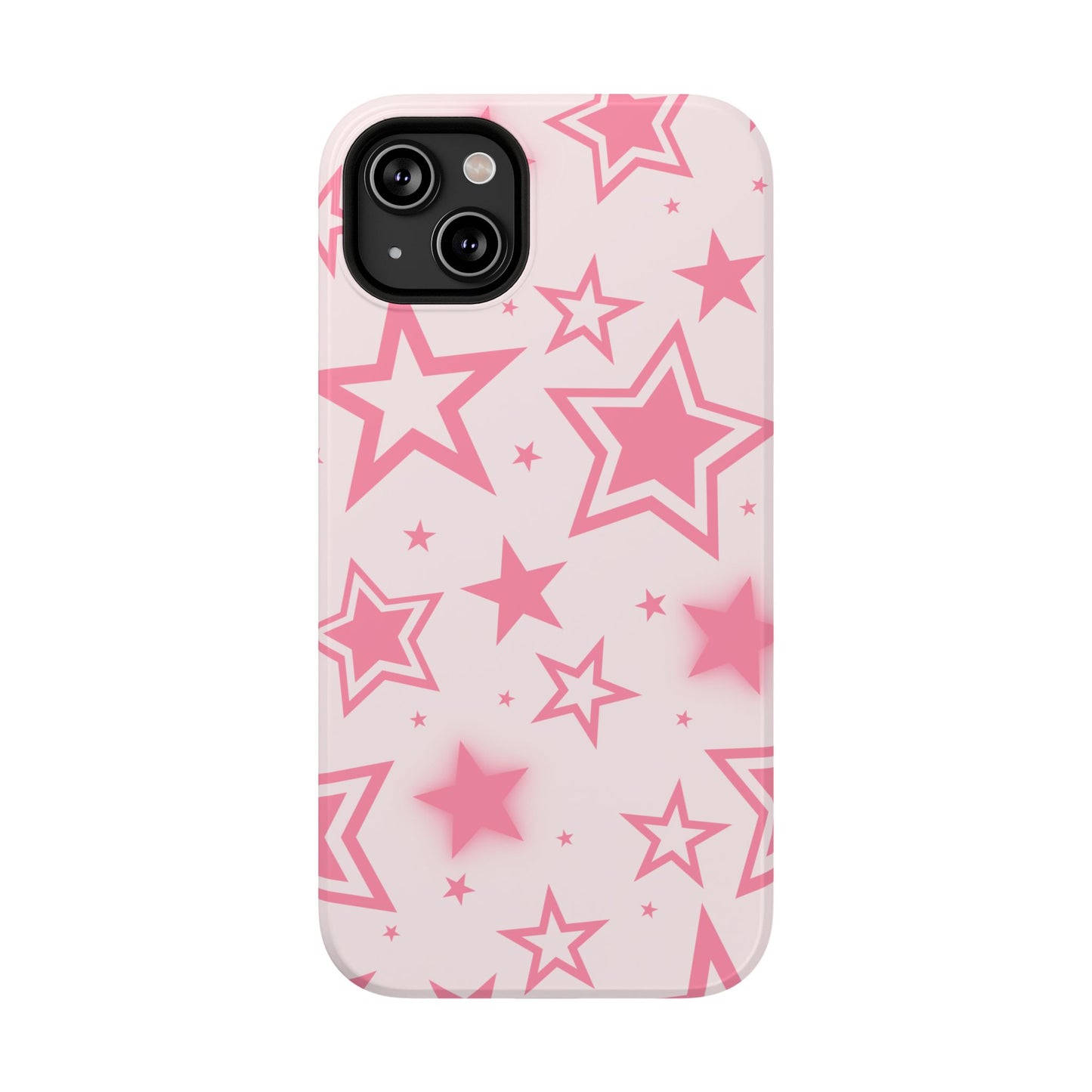 Hot Pink Stardust iPhone Case