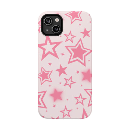 Hot Pink Stardust iPhone Case