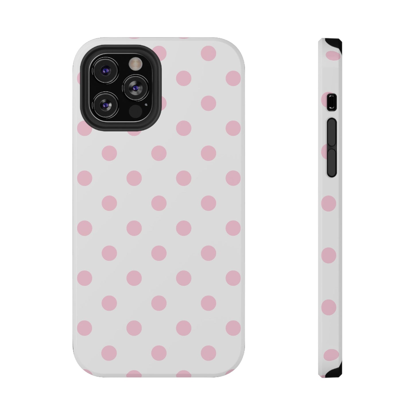 Black Polka Dots iPhone Case