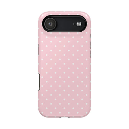 Pink Candy Mini Polka Dots iPhone Case