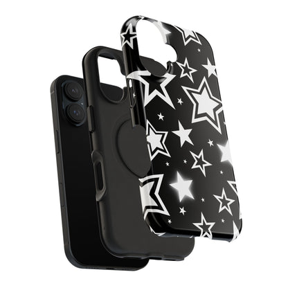 Black Stardust iPhone Case