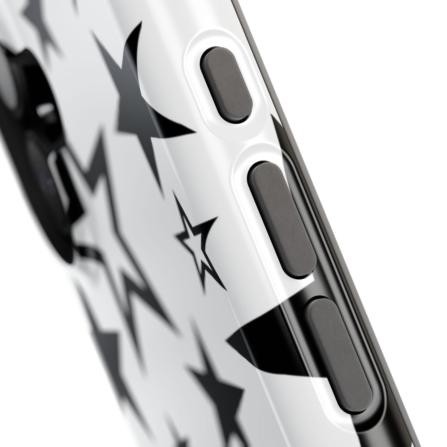 Mono Y2K Stars iPhone Case