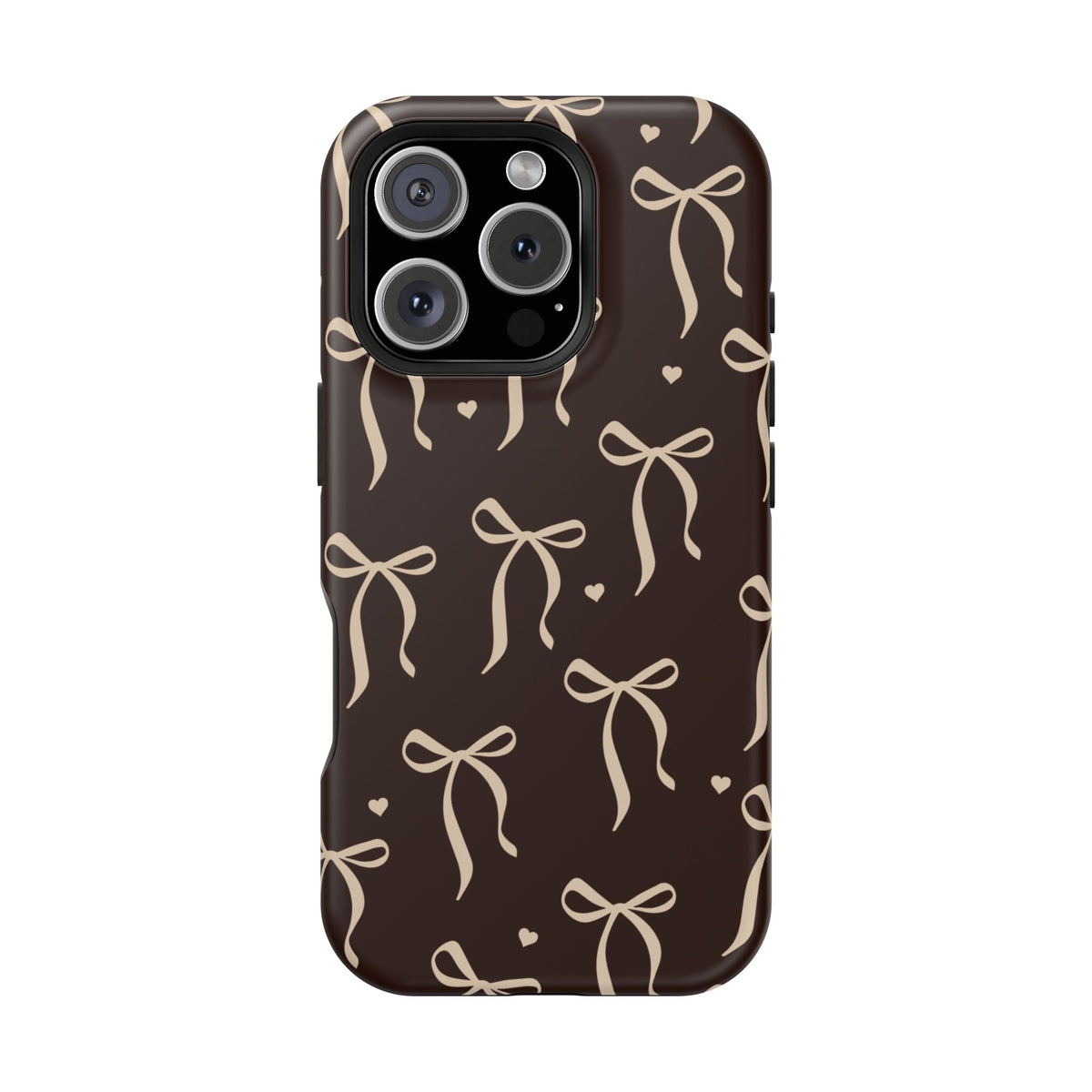 Chocolate Bows iPhone Case