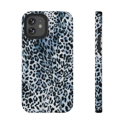 Sapphire Leopard iPhone Case