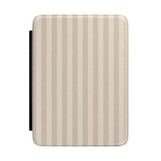 Beige Stripes Kindle Case