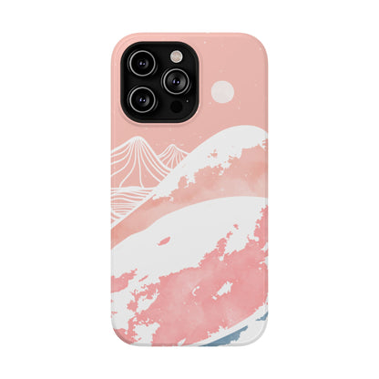 Pink Winter Night iPhone Case