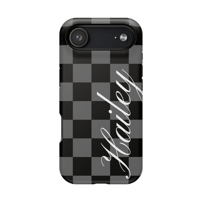 Custom Twilight Checkered iPhone Case