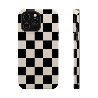 Espresso Checkered iPhone Case