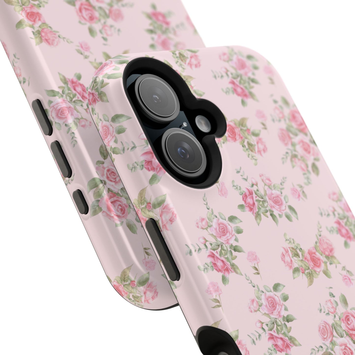 Pink Vintage Roses iPhone Case