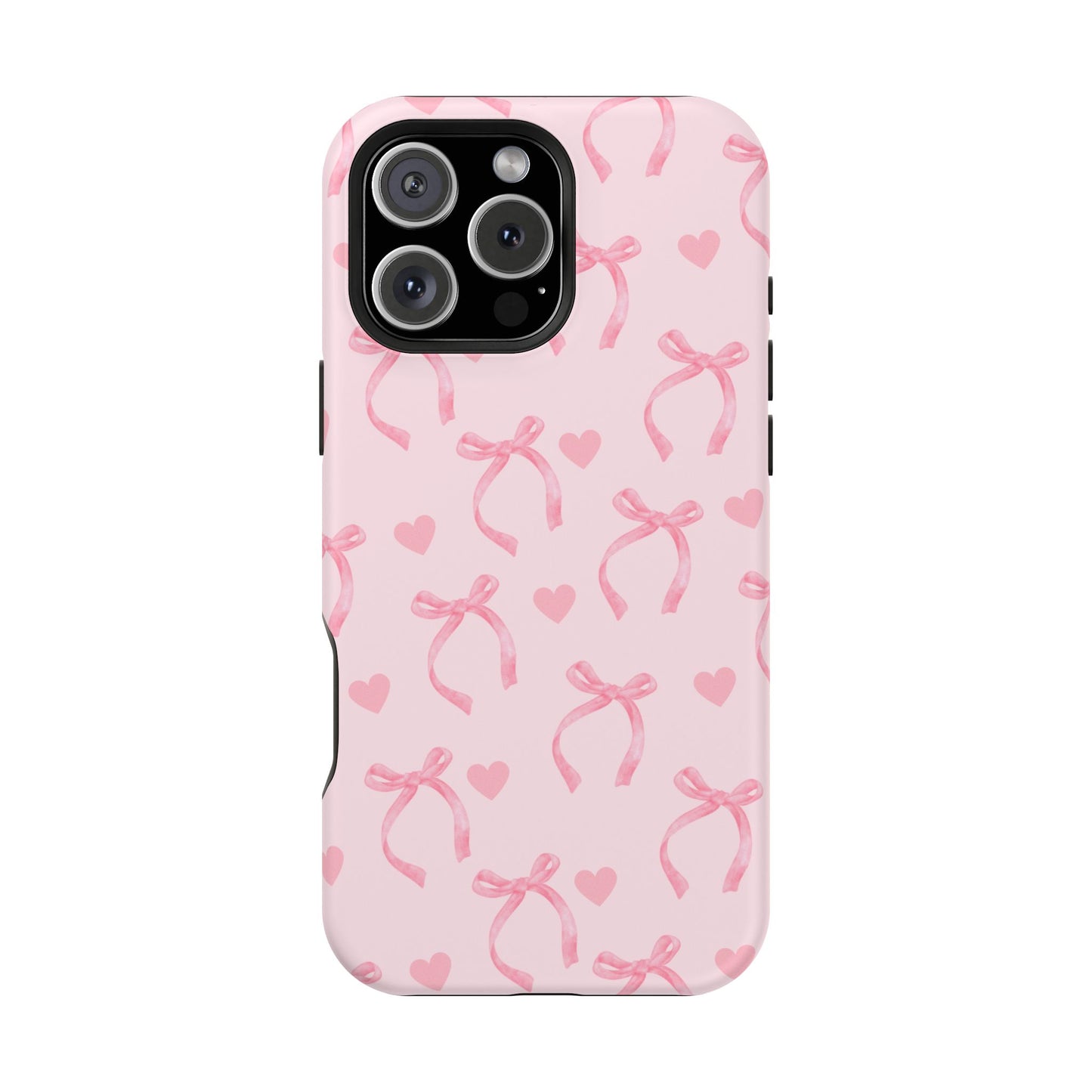 Bows & Hearts iPhone Case
