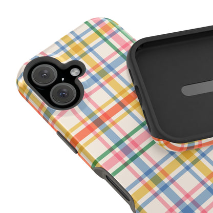 Retro Plaid iPhone Case
