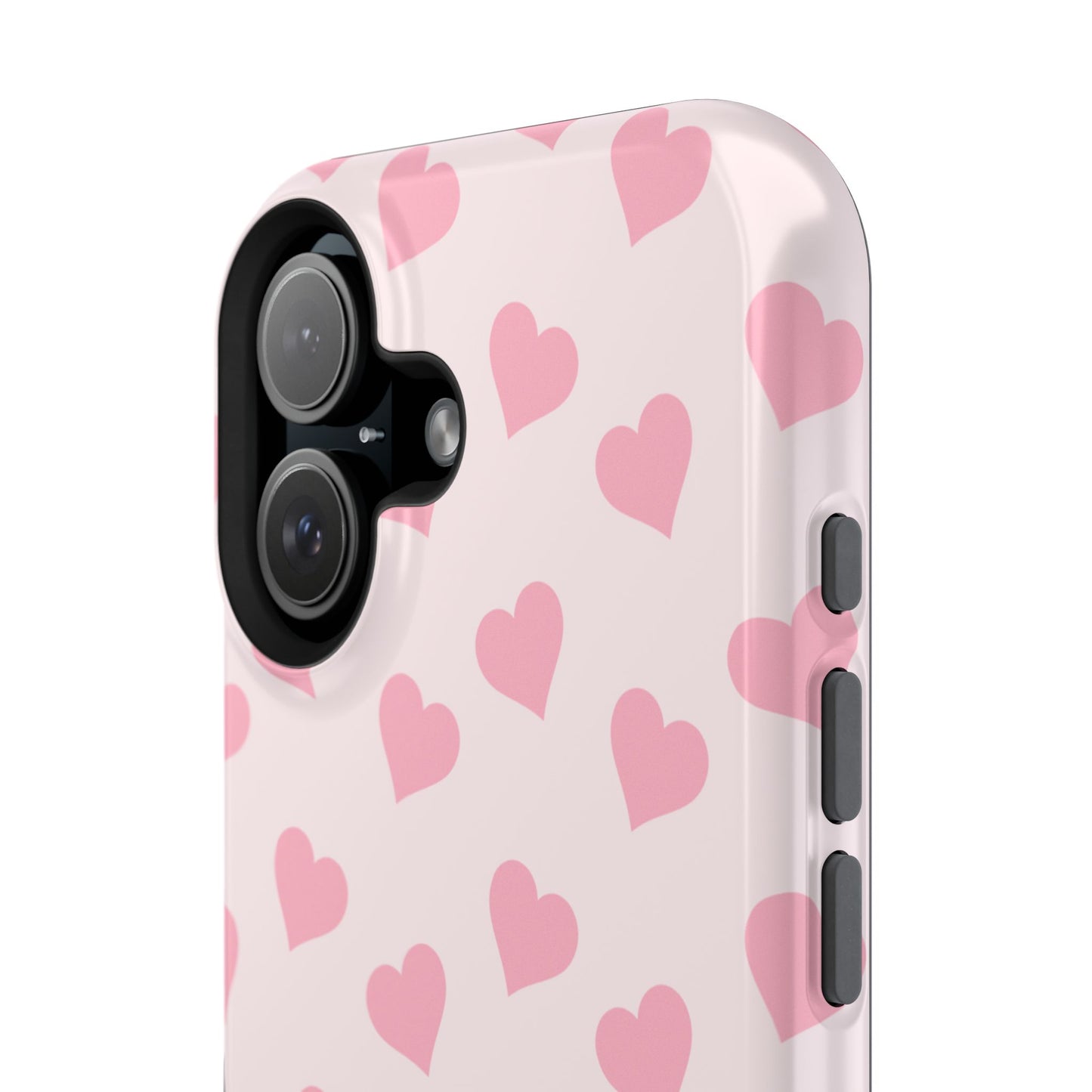 Pink Heart Mania iPhone Case