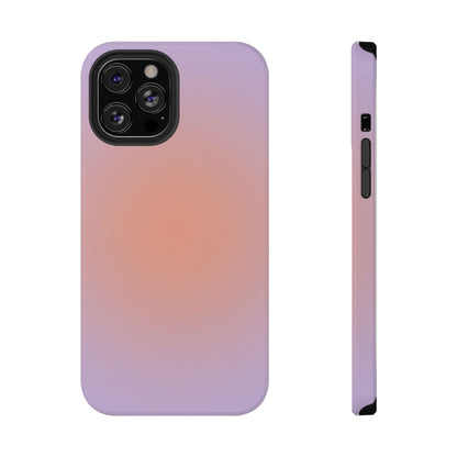 Orange & Purple Aura iPhone Case