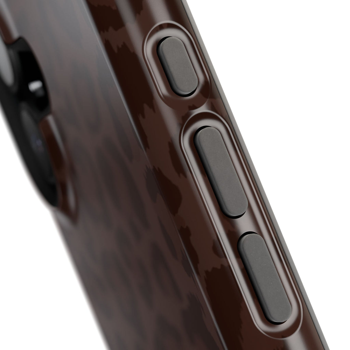 Mocha Leopard iPhone Case
