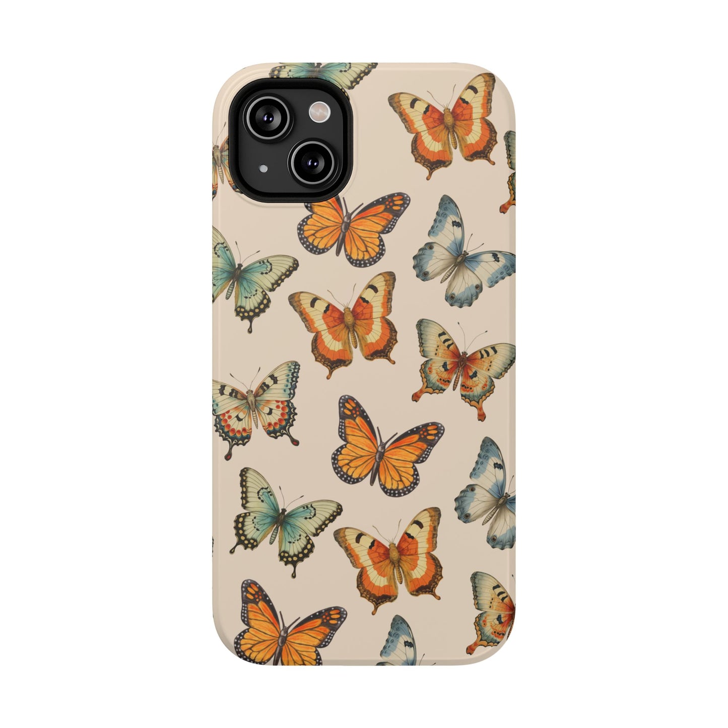 Vintage Butterflies iPhone Case