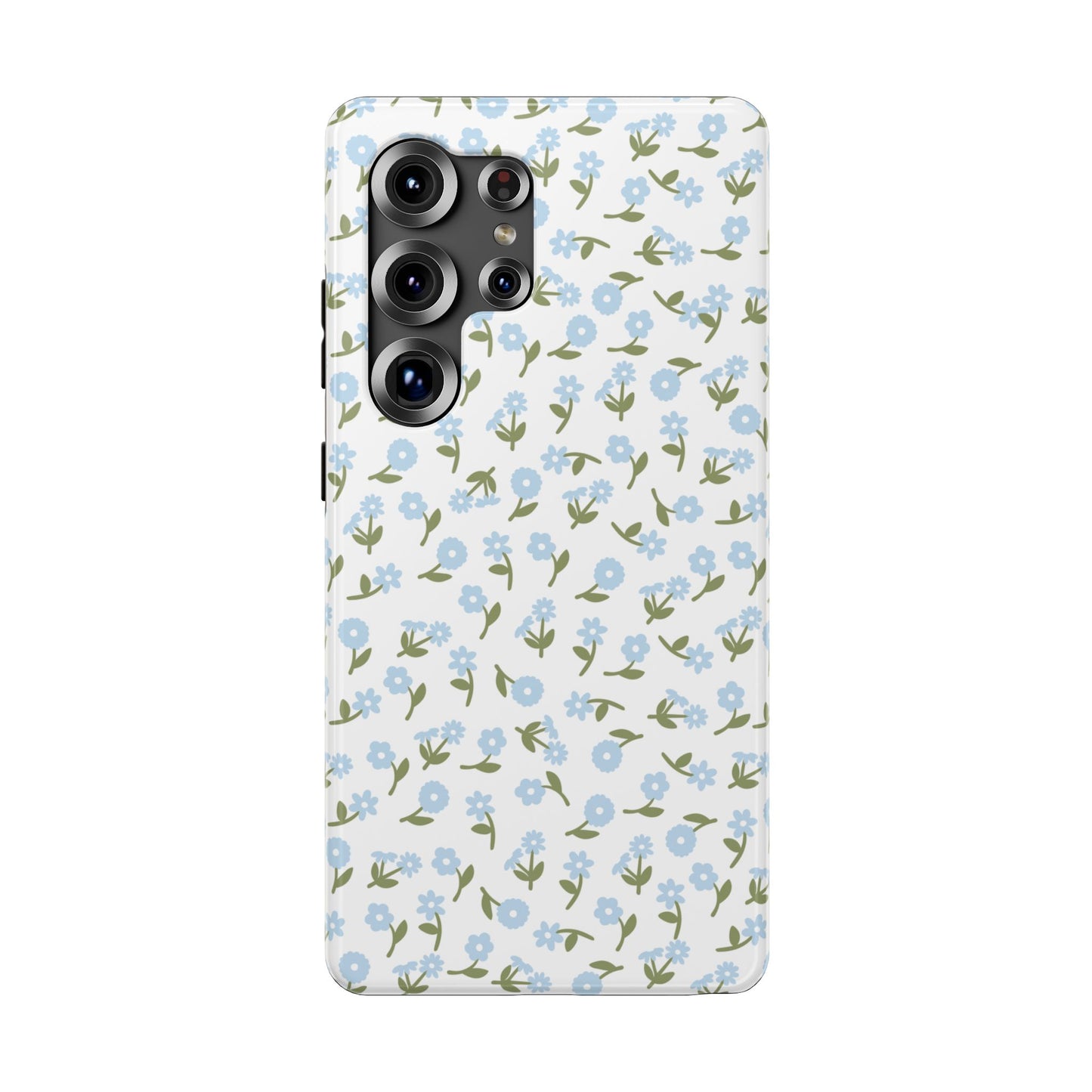 Blue Bloom Samsung Case