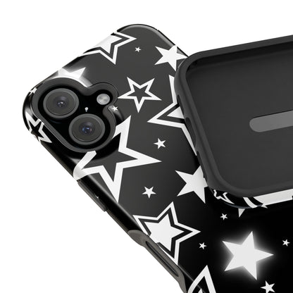 Black Stardust iPhone Case